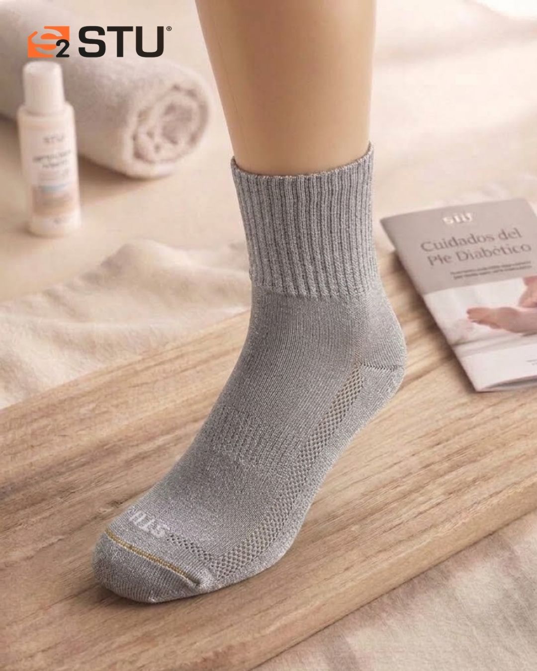 Medias Vital – Diabetes – Caña Corta